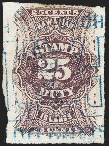 Sale 1179, Lot 2845, U.S. Possessions: Hawaii, Royal Portraits thru Back-of-Book