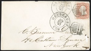Sale 1185, Lot 36, 1861-66 Issue