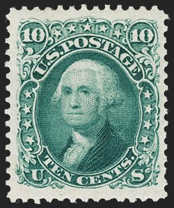 Sale 1185, Lot 46, 1867-68 Grilled Issue thru 1875 Re-Issue of 1861-66 Issue