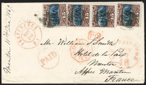 Sale 1185, Lot 55, 1869 Pictorial Issue and Re-Issue