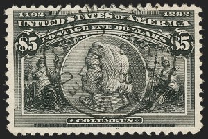 Sale 1185, Lot 73, Columbian Issue, 1894-98 Bureau Issue