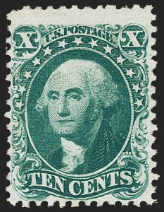Sale 1187, Lot 106, 1875 Reprint of 1857-60 Issue (Scott 40-47)