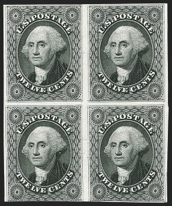 Sale 1187, Lot 108, 1875 Reprint of 1857-60 Issue (Scott 40-47)