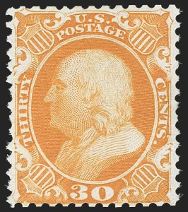 Sale 1187, Lot 112, 1875 Reprint of 1857-60 Issue (Scott 40-47)