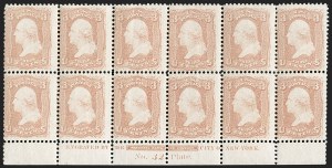 Sale 1187, Lot 123, 1861-66 Issue (Scott 56-78)