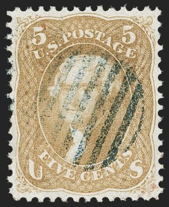 Sale Number 1187, Lot Number 128, 1861-66 Issue (Scott 56-78) Sale Number 1187, Lot Number 128, 1861-66 Issue (Scott 56-78)