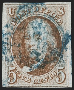 Sale 1187, Lot 14, 1847 Issue (Scott 1-2)