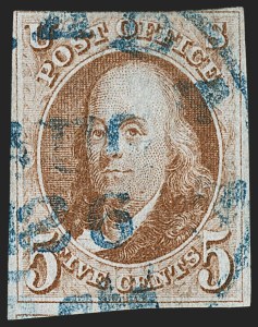 Sale 1187, Lot 15, 1847 Issue (Scott 1-2)