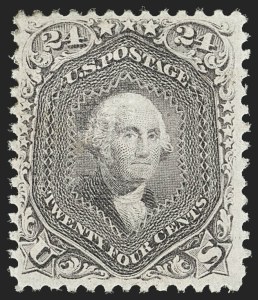 Sale 1187, Lot 164, 1867-68 Grilled Issue (Scott 79-101)