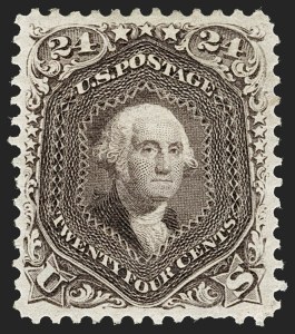 Sale 1187, Lot 183, 1867-68 Grilled Issue (Scott 79-101)
