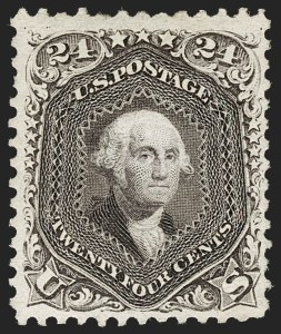 Sale 1187, Lot 184, 1867-68 Grilled Issue (Scott 79-101)