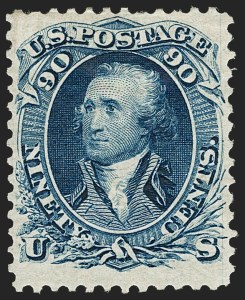 Sale 1187, Lot 188, 1867-68 Grilled Issue (Scott 79-101)