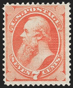 Sale 1187, Lot 229, 1870-71 National Bank Note Co. Grilled Issue (Scott 134-144)