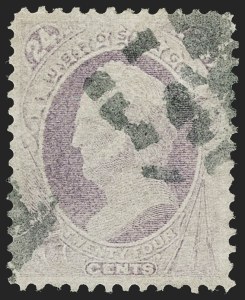 Sale 1187, Lot 234, 1870-71 National Bank Note Co. Grilled Issue (Scott 134-144)