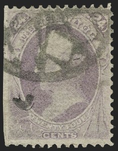Sale 1187, Lot 235, 1870-71 National Bank Note Co. Grilled Issue (Scott 134-144)