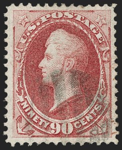 Sale 1187, Lot 238, 1870-71 National Bank Note Co. Grilled Issue (Scott 134-144)