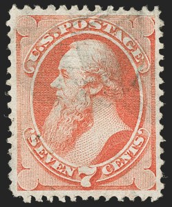 Sale 1187, Lot 242, 1870-71 National Bank Note Co. Grilled Issue (Scott 134-144)