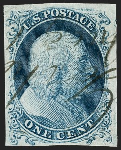 Sale 1187, Lot 25, 1851-56 Issue (Scott 5-17)