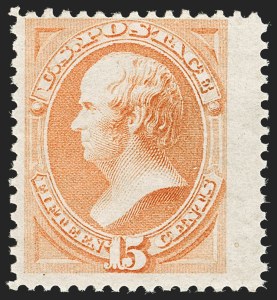 Sale 1187, Lot 259, 1873 Continental Bank Note Co. Issue (Scott 156-166)