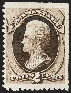 Sale 1187, Lot 265, 1875 Continental Bank Note Co. Hard Paper Special Printing (Scott 167-177)