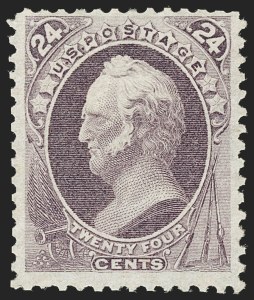 Sale 1187, Lot 276, 1875 Continental Bank Note Co. Hard Paper Special Printing (Scott 167-177)