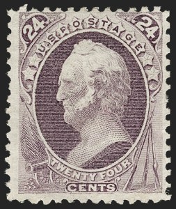 Sale 1187, Lot 277, 1875 Continental Bank Note Co. Hard Paper Special Printing (Scott 167-177)