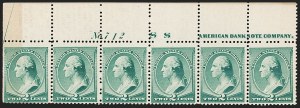 Sale 1187, Lot 326, 1887 American Bank Note Co. Issue (Scott 212-218)