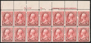 Sale 1187, Lot 330, 1887 American Bank Note Co. Issue (Scott 212-218)