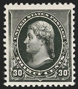 Sale 1187, Lot 352, 1890-93 Issue (Scott 219-229)