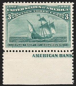 Sale 1187, Lot 357, 1893 Columbian Issue (Scott 230-245)