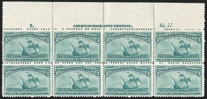 Sale 1187, Lot 358, 1893 Columbian Issue (Scott 230-245)