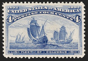 Sale 1187, Lot 359, 1893 Columbian Issue (Scott 230-245)