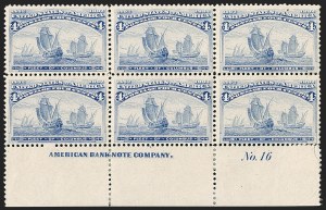 Sale 1187, Lot 360, 1893 Columbian Issue (Scott 230-245)