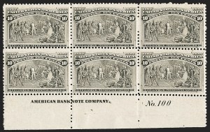 Sale 1187, Lot 368, 1893 Columbian Issue (Scott 230-245)