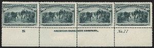 Sale 1187, Lot 372, 1893 Columbian Issue (Scott 230-245)