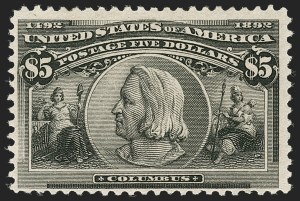 Sale 1187, Lot 385, 1893 Columbian Issue (Scott 230-245)