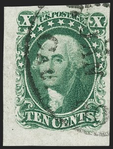 Sale 1187, Lot 39, 1851-56 Issue (Scott 5-17)