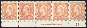 Sale 1187, Lot 392, 1894-98 Bureau Issues (Scott 246-284)