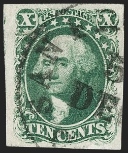 Sale 1187, Lot 40, 1851-56 Issue (Scott 5-17)