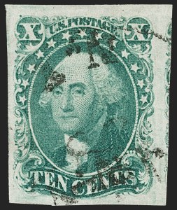 Sale 1187, Lot 44, 1851-56 Issue (Scott 5-17)