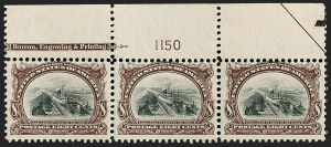 Sale 1187, Lot 444, 1901 Pan-American Issue (Scott 294-299)