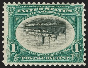 Sale 1187, Lot 446, 1901 Pan-American Issue Inverts (Scott 294a, 286a)