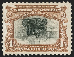 Sale 1187, Lot 447, 1901 Pan-American Issue Inverts (Scott 294a, 286a)
