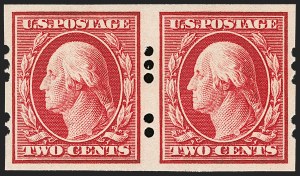 Sale 1187, Lot 476, Private Vending and Affixing Machine Perforations