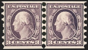 Sale 1187, Lot 484, Private Vending and Affixing Machine Perforations