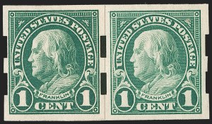 Sale 1187, Lot 490, Private Vending and Affixing Machine Perforations