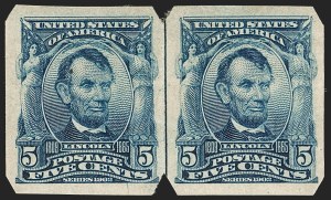 Sale 1187, Lot 497, Private Vending and Affixing Machine Perforations