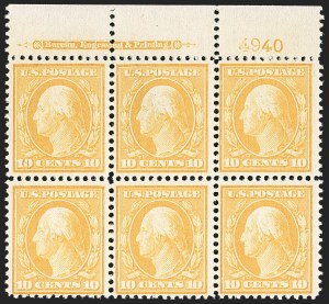 Sale 1187, Lot 513, 1908-10 Washington-Franklin Issues (Scott 331-356)