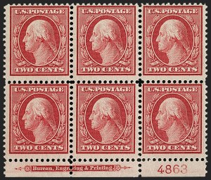 Sale 1187, Lot 526, 1909 Bluish Paper Issue (Scott 357-366)