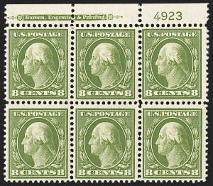 Sale 1187, Lot 543, 1910-13 Washington-Franklin Issue (Scott 374-396)